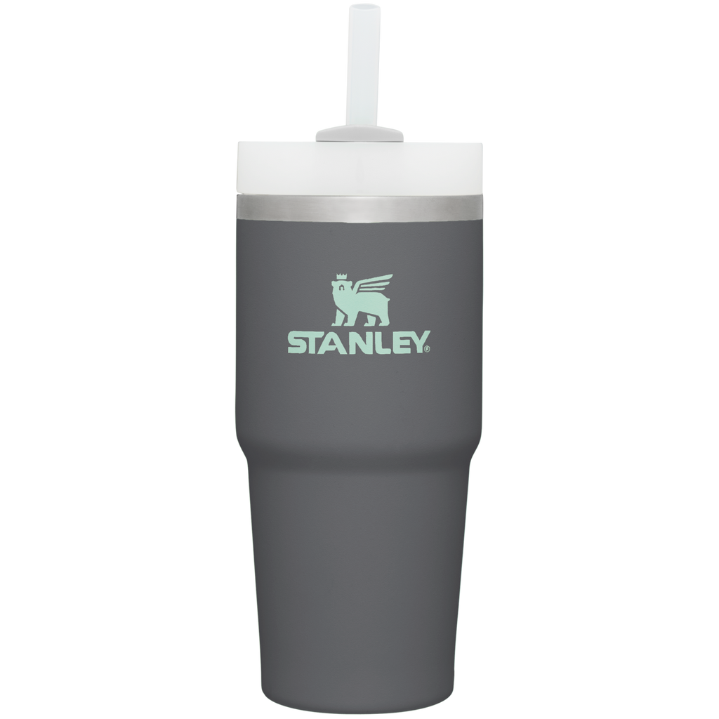 Double-Wall Vacuum The Quencher H2.0 Flowstate Tumbler  | Stanley Create D329E - Double-Wall Vacuum Insulated Travel Tumbler with Straw Detail