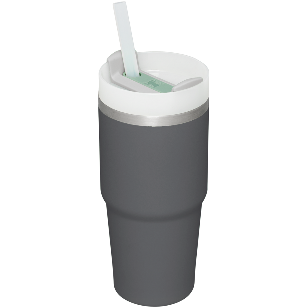Double-Wall Vacuum The Quencher H2.0 Flowstate Tumbler  | Stanley Create D329E - Double-Wall Vacuum Insulated Travel Tumbler with Straw Detail