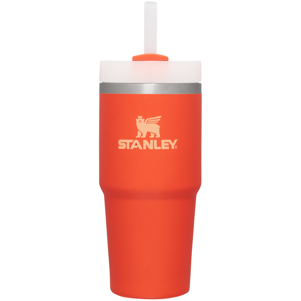 Double-Wall Vacuum The Quencher H2.0 Flowstate Tumbler  | Stanley Create D329E - Double-Wall Vacuum Insulated Travel Tumbler with Straw Detail