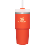 Double-Wall Vacuum The Quencher H2.0 Flowstate Tumbler  | Stanley Create D329E - Double-Wall Vacuum Insulated Travel Tumbler with Straw Detail
