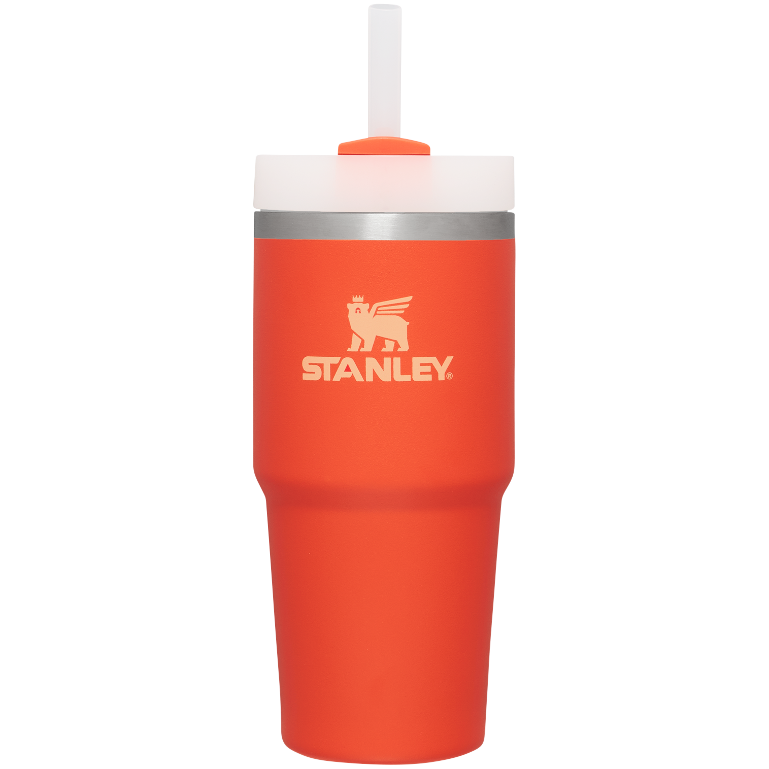 Double-Wall Vacuum The Quencher H2.0 Flowstate Tumbler  | Stanley Create D329E - Double-Wall Vacuum Insulated Travel Tumbler with Straw Detail