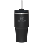 Splash-Resistant FlowState The Quencher H2.0 Flowstate Tumbler D214X - 40oz Large Capacity Car-Cup Friendly Quencher - Black