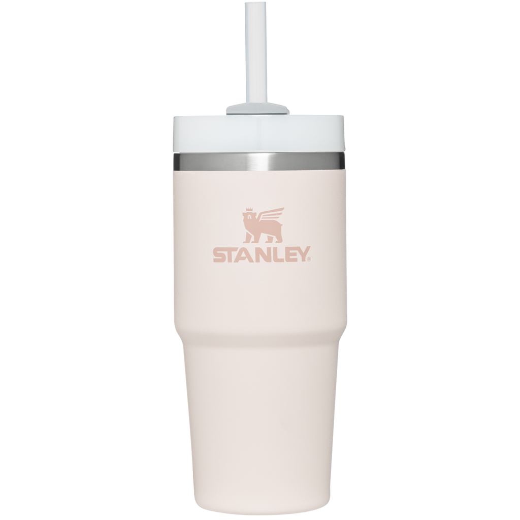 Double-Wall Vacuum The Quencher H2.0 Flowstate Tumbler  | Stanley Create D329E - Double-Wall Vacuum Insulated Travel Tumbler with Straw Detail