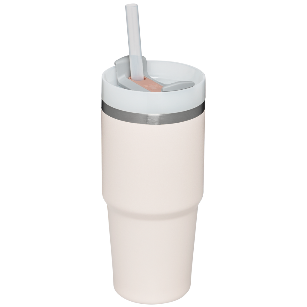Double-Wall Vacuum The Quencher H2.0 Flowstate Tumbler  | Stanley Create D329E - Double-Wall Vacuum Insulated Travel Tumbler with Straw Detail