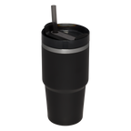 Car-Cup Friendly The Quencher H2.0 Flowstate Tumbler D030T - Double-Wall Vacuum Insulated Travel Tumbler with Straw Detail