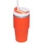 Splash-Resistant FlowState The Quencher H2.0 Flowstate Tumbler | Stanley Create D330L - FlowState 3-Position Lid Insulated Travel Mug Detail