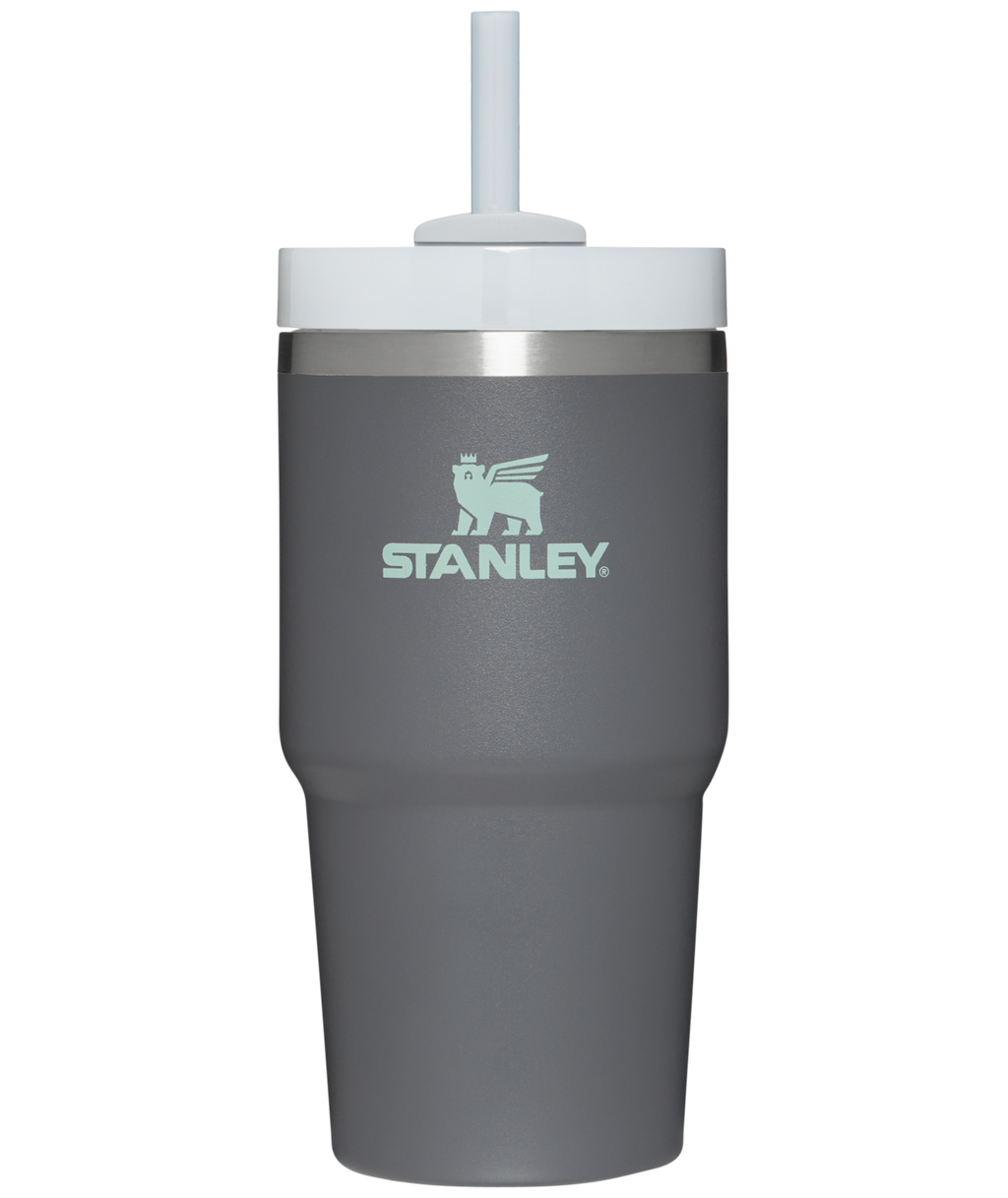 Splash-Resistant FlowState The Quencher H2.0 Flowstate Tumbler | Stanley Create D330L - FlowState 3-Position Lid Insulated Travel Mug - Charcoal