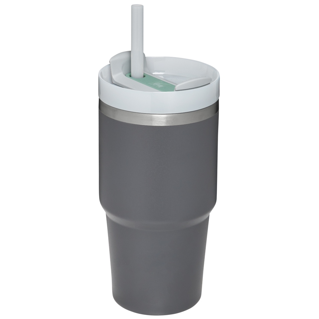 Splash-Resistant FlowState The Quencher H2.0 Flowstate Tumbler | Stanley Create D330L - FlowState 3-Position Lid Insulated Travel Mug Detail