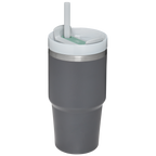 Splash-Resistant FlowState The Quencher H2.0 Flowstate Tumbler | Stanley Create D330L - FlowState 3-Position Lid Insulated Travel Mug Detail