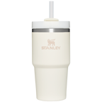 Car-Cup Friendly The Quencher H2.0 Flowstate Tumbler D030T - Double-Wall Vacuum Insulated Travel Tumbler with Straw - Cream