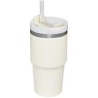 Splash-Resistant FlowState The Quencher H2.0 Flowstate Tumbler | Stanley Create D330L - FlowState 3-Position Lid Insulated Travel Mug Detail