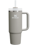 Splash-Resistant FlowState The Quencher H2.0 Flowstate Tumbler | Stanley Create D331C - FlowState 3-Position Lid Insulated Travel Mug - Ash