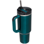 Insulated Travel The Quencher H2.0 Flowstate Tumbler D050X - Double-Wall Vacuum Insulated Travel Tumbler with Straw Detail