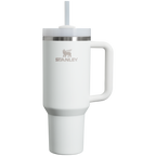 Insulated Travel The Quencher H2.0 Flowstate Tumbler D050X - Double-Wall Vacuum Insulated Travel Tumbler with Straw - Frost
