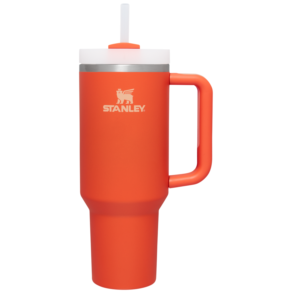 Splash-Resistant FlowState The Quencher H2.0 Flowstate Tumbler  | Stanley Create D332L - 40oz Large Capacity Car-Cup Friendly Quencher Detail