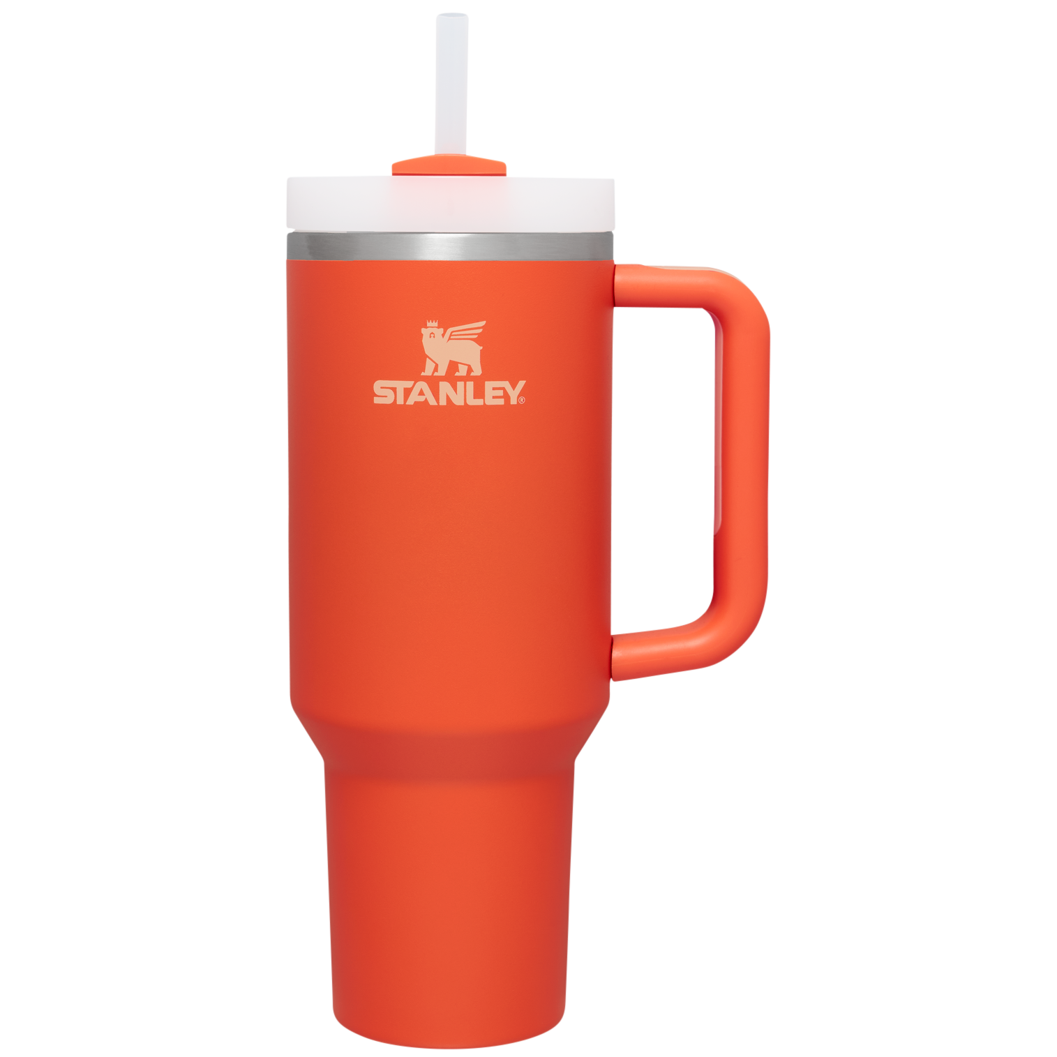 Splash-Resistant FlowState The Quencher H2.0 Flowstate Tumbler  | Stanley Create D332L - 40oz Large Capacity Car-Cup Friendly Quencher Detail