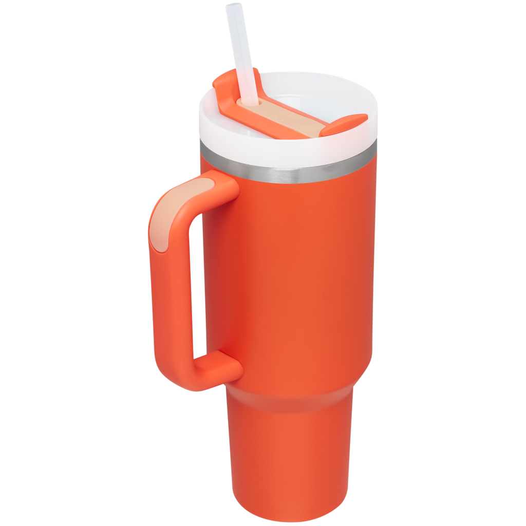 Insulated Travel The Quencher H2.0 Flowstate Tumbler D050X - Double-Wall Vacuum Insulated Travel Tumbler with Straw Detail