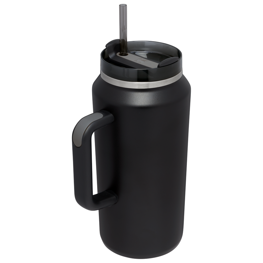 Insulated Travel The Quencher H2.0 Flowstate Tumbler D365U - Double-Wall Vacuum Insulated Travel Tumbler with Straw Detail