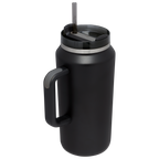 Insulated Travel The Quencher H2.0 Flowstate Tumbler D365U - Double-Wall Vacuum Insulated Travel Tumbler with Straw Detail