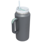 Insulated Travel The Quencher H2.0 Flowstate Tumbler D365U - Double-Wall Vacuum Insulated Travel Tumbler with Straw Detail