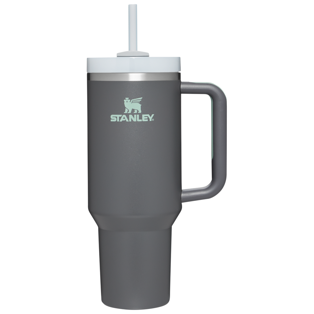 Splash-Resistant FlowState The Quencher H2.0 Flowstate Tumbler  | Stanley Create D332L - 40oz Large Capacity Car-Cup Friendly Quencher Detail