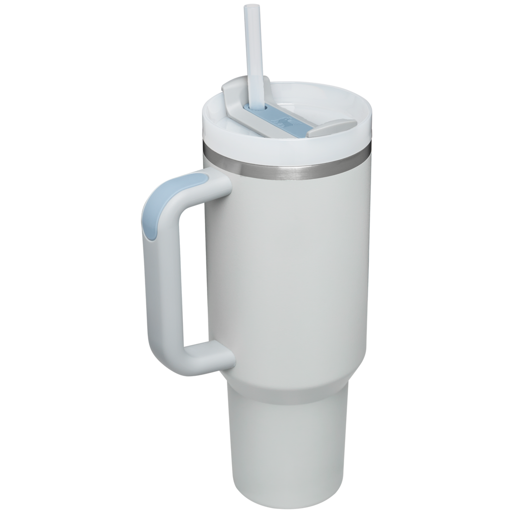 Splash-Resistant FlowState The Quencher H2.0 Flowstate Tumbler  | Stanley Create D332L - 40oz Large Capacity Car-Cup Friendly Quencher Detail