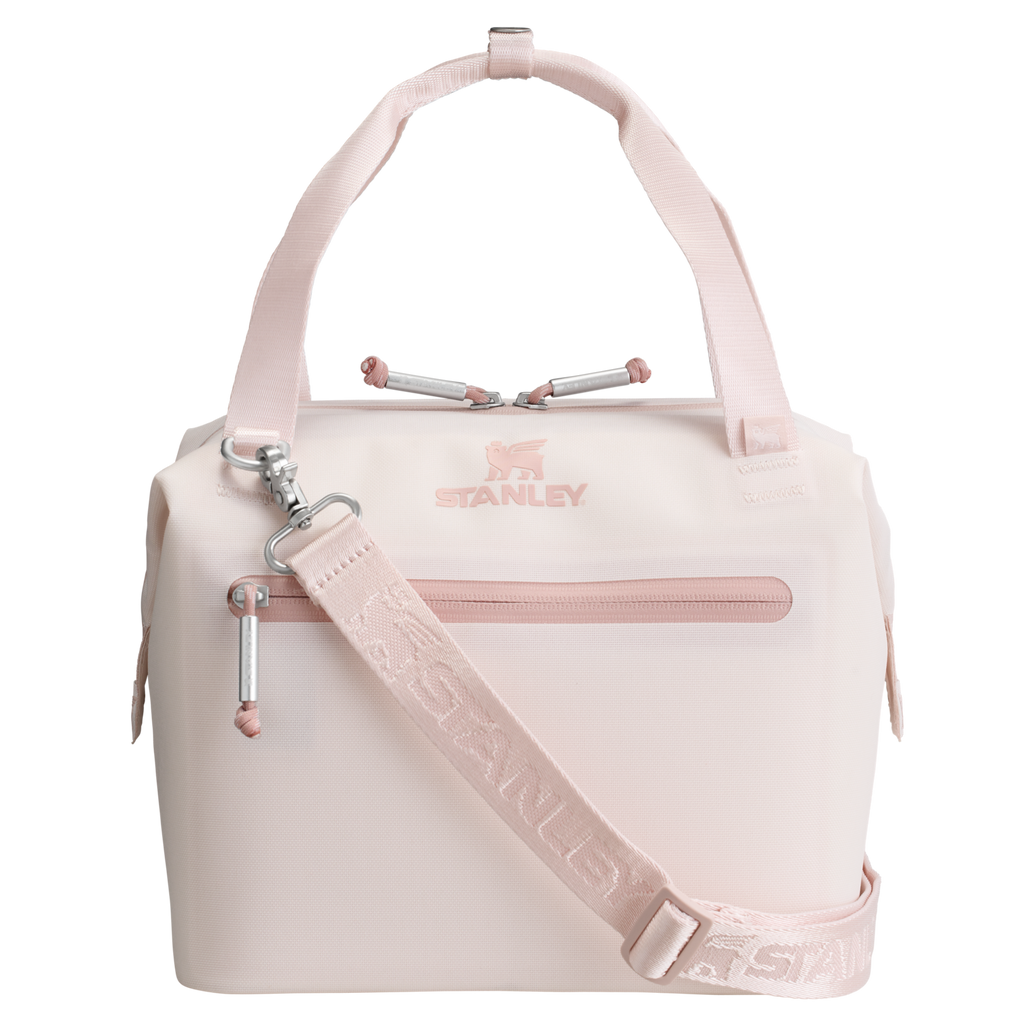 Ice-Retention The All Day Julienne Mini Cooler D052R - Leak-Proof Insulated Mini Cooler Bag for Lunch - Rose Quartz