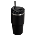 Car-Cup Friendly The Quencher H2.0 Flowstate Tumbler D030T - Double-Wall Vacuum Insulated Travel Tumbler with Straw Detail