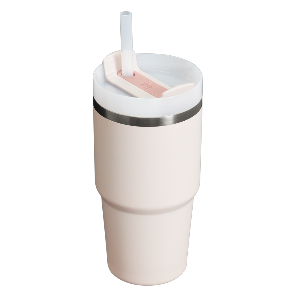 Car-Cup Friendly The Quencher H2.0 Flowstate Tumbler D030T - Double-Wall Vacuum Insulated Travel Tumbler with Straw Detail