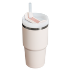 Car-Cup Friendly The Quencher H2.0 Flowstate Tumbler D030T - Double-Wall Vacuum Insulated Travel Tumbler with Straw Detail
