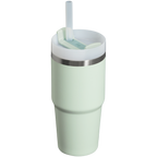 Double-Wall Vacuum The Quencher H2.0 Flowstate Tumbler  | Stanley Create D329E - Double-Wall Vacuum Insulated Travel Tumbler with Straw Detail