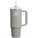 Splash-Resistant FlowState The Quencher H2.0 Flowstate Tumbler D051L - 40oz Large Capacity Car-Cup Friendly Quencher - Ash