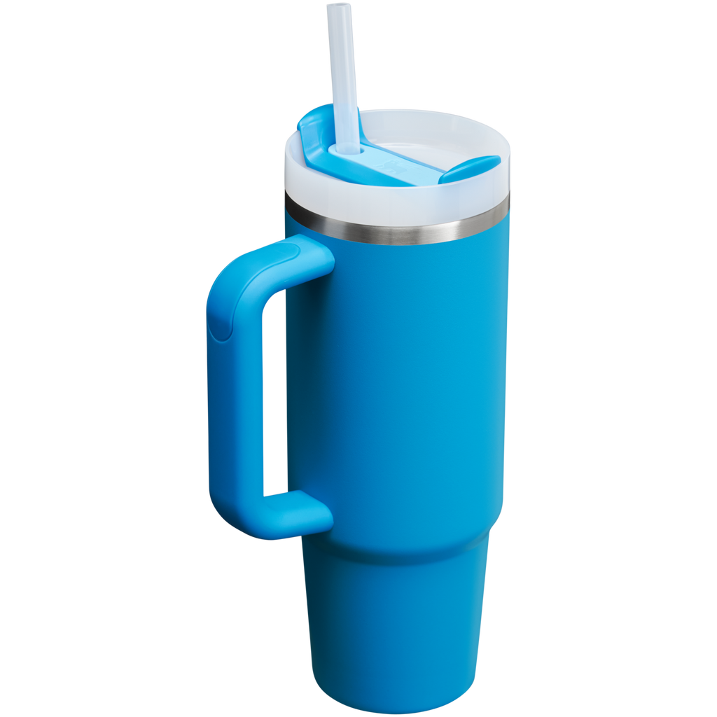 Splash-Resistant FlowState The Quencher H2.0 Flowstate Tumbler | Stanley Create D331C - FlowState 3-Position Lid Insulated Travel Mug Detail