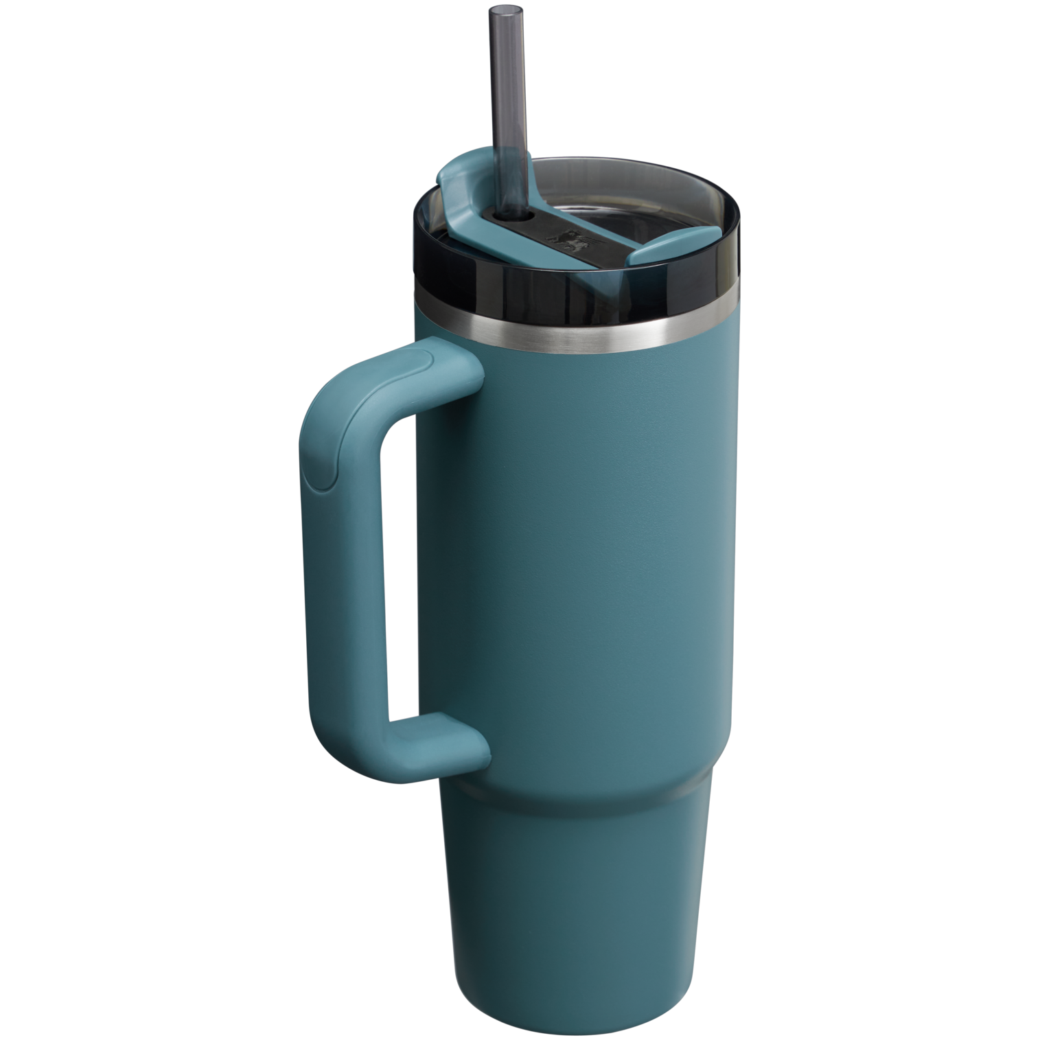 Splash-Resistant FlowState The Quencher H2.0 Flowstate Tumbler | Stanley Create D331C - FlowState 3-Position Lid Insulated Travel Mug Detail
