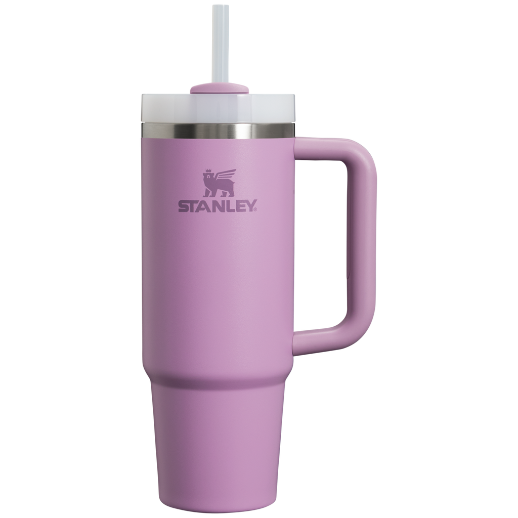 Splash-Resistant FlowState The Quencher H2.0 Flowstate Tumbler | Stanley Create D331C - FlowState 3-Position Lid Insulated Travel Mug Detail