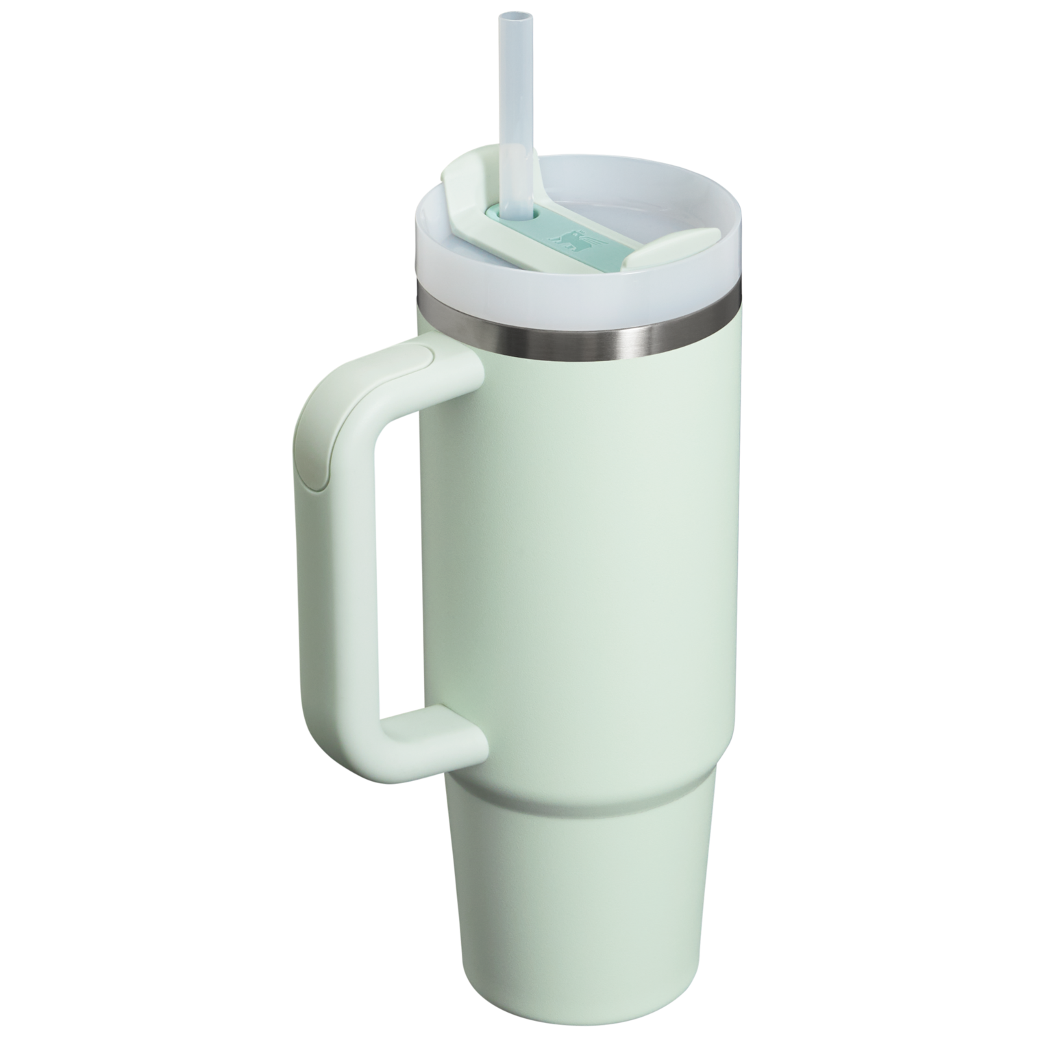 Splash-Resistant FlowState The Quencher H2.0 Flowstate Tumbler | Stanley Create D331C - FlowState 3-Position Lid Insulated Travel Mug Detail