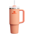 Splash-Resistant FlowState The Quencher H2.0 Flowstate Tumbler D051L - 40oz Large Capacity Car-Cup Friendly Quencher - Cream 2.0
