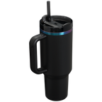 Large Capacity The Black Chroma Quencher H2.0 Flowstate Tumbler D252B - FlowState 3-Position Lid Insulated Travel Mug Detail