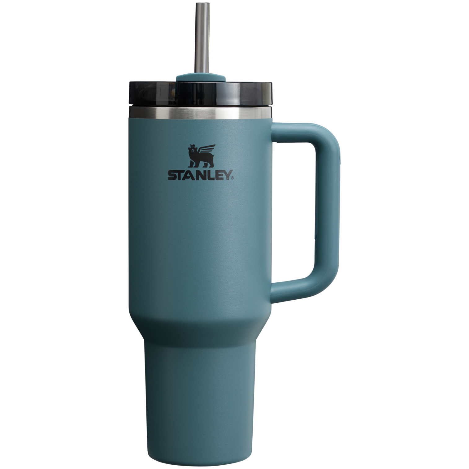 Splash-Resistant FlowState The Quencher H2.0 Flowstate Tumbler  | Stanley Create D332L - 40oz Large Capacity Car-Cup Friendly Quencher Detail
