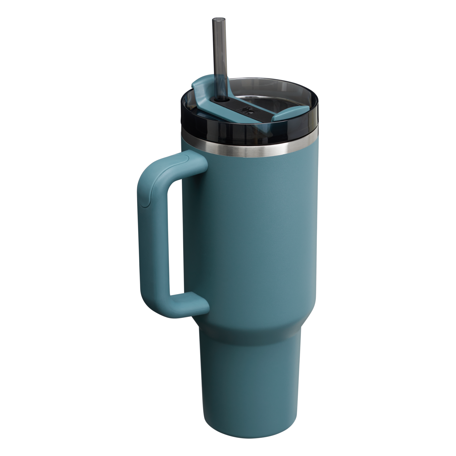 Splash-Resistant FlowState The Quencher H2.0 Flowstate Tumbler  | Stanley Create D332L - 40oz Large Capacity Car-Cup Friendly Quencher Detail