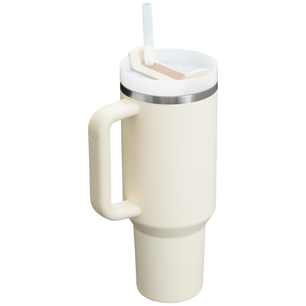 Splash-Resistant FlowState The Quencher H2.0 Flowstate Tumbler  | Stanley Create D332L - 40oz Large Capacity Car-Cup Friendly Quencher Detail