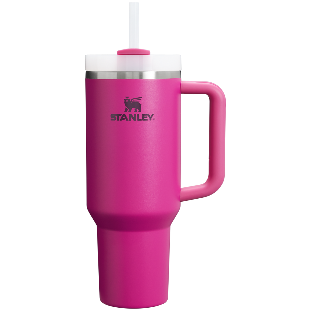 Splash-Resistant FlowState The Quencher H2.0 Flowstate Tumbler  | Stanley Create D332L - 40oz Large Capacity Car-Cup Friendly Quencher Detail