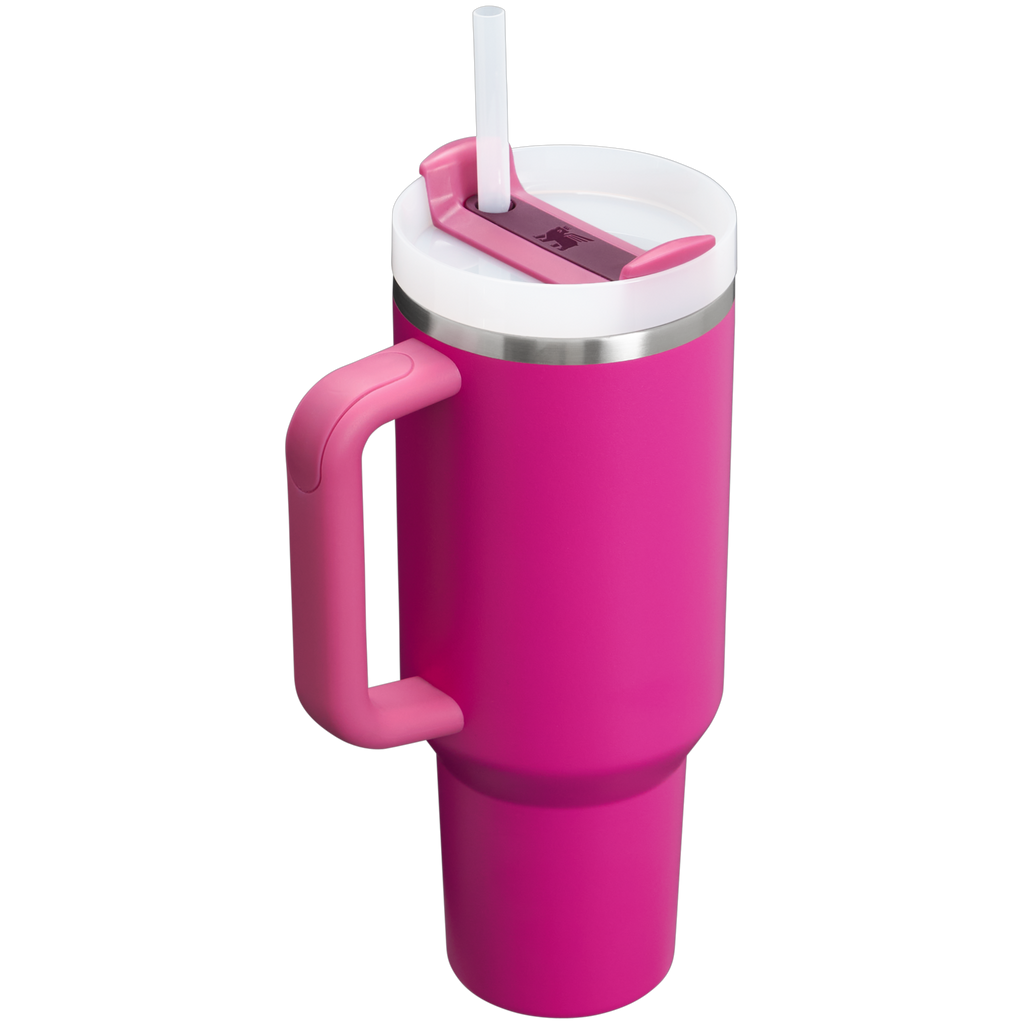 Insulated Travel The Quencher H2.0 Flowstate Tumbler D050X - Double-Wall Vacuum Insulated Travel Tumbler with Straw Detail