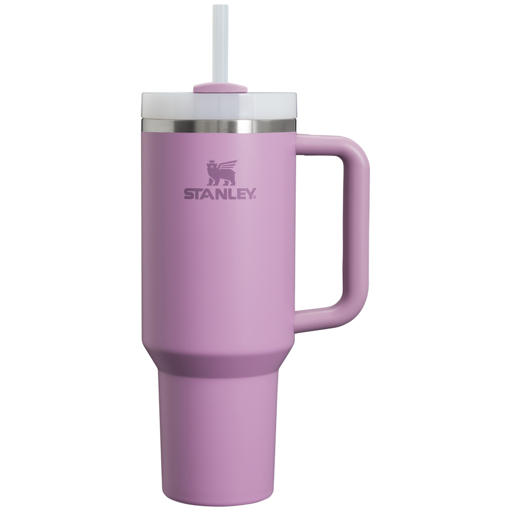 Splash-Resistant FlowState The Quencher H2.0 Flowstate Tumbler  | Stanley Create D332L - 40oz Large Capacity Car-Cup Friendly Quencher Detail