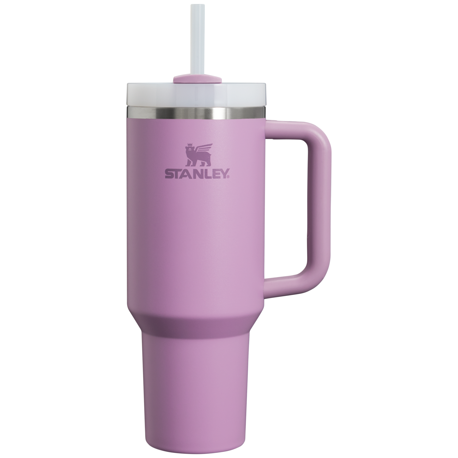 Splash-Resistant FlowState The Quencher H2.0 Flowstate Tumbler  | Stanley Create D332L - 40oz Large Capacity Car-Cup Friendly Quencher Detail
