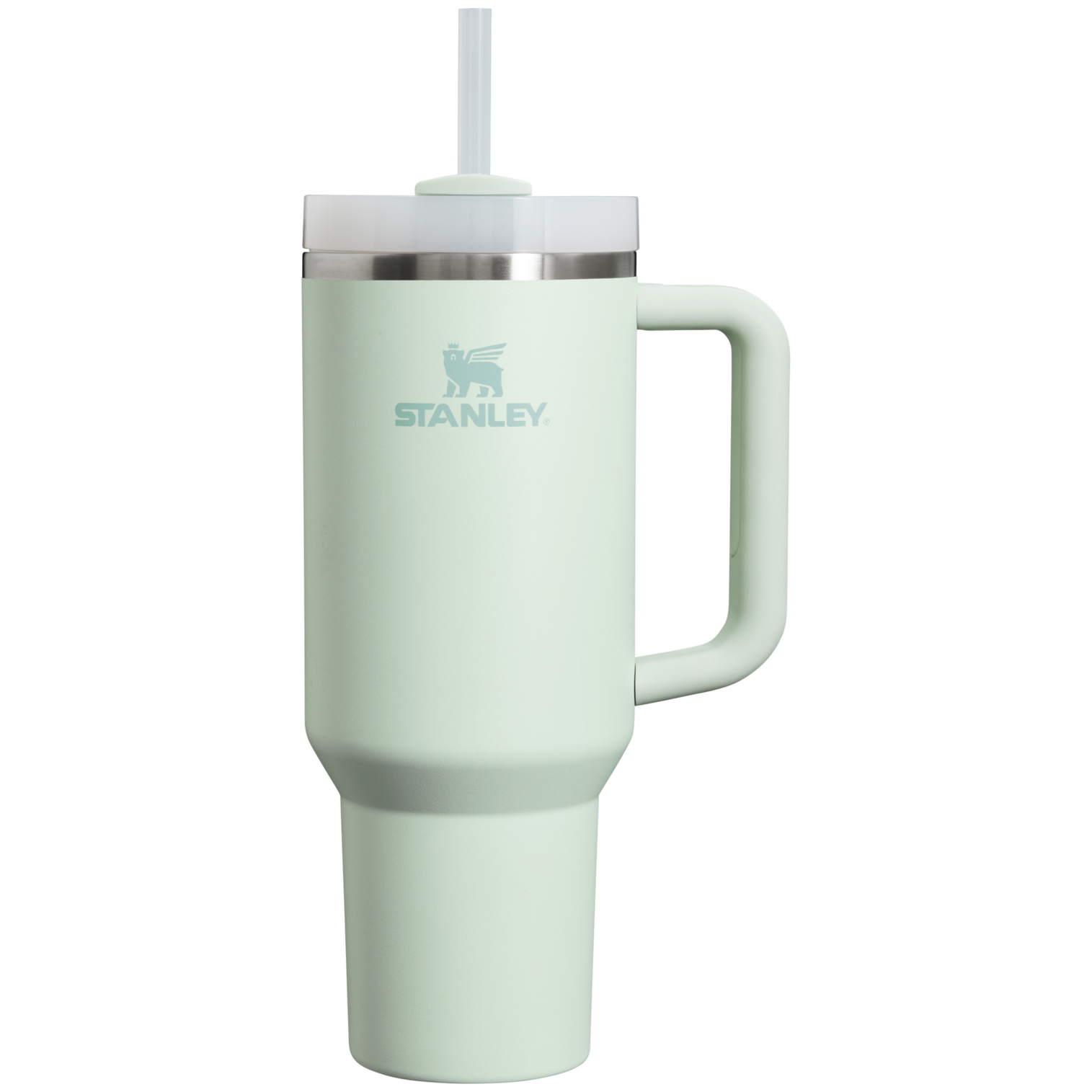 Splash-Resistant FlowState The Quencher H2.0 Flowstate Tumbler  | Stanley Create D332L - 40oz Large Capacity Car-Cup Friendly Quencher Detail