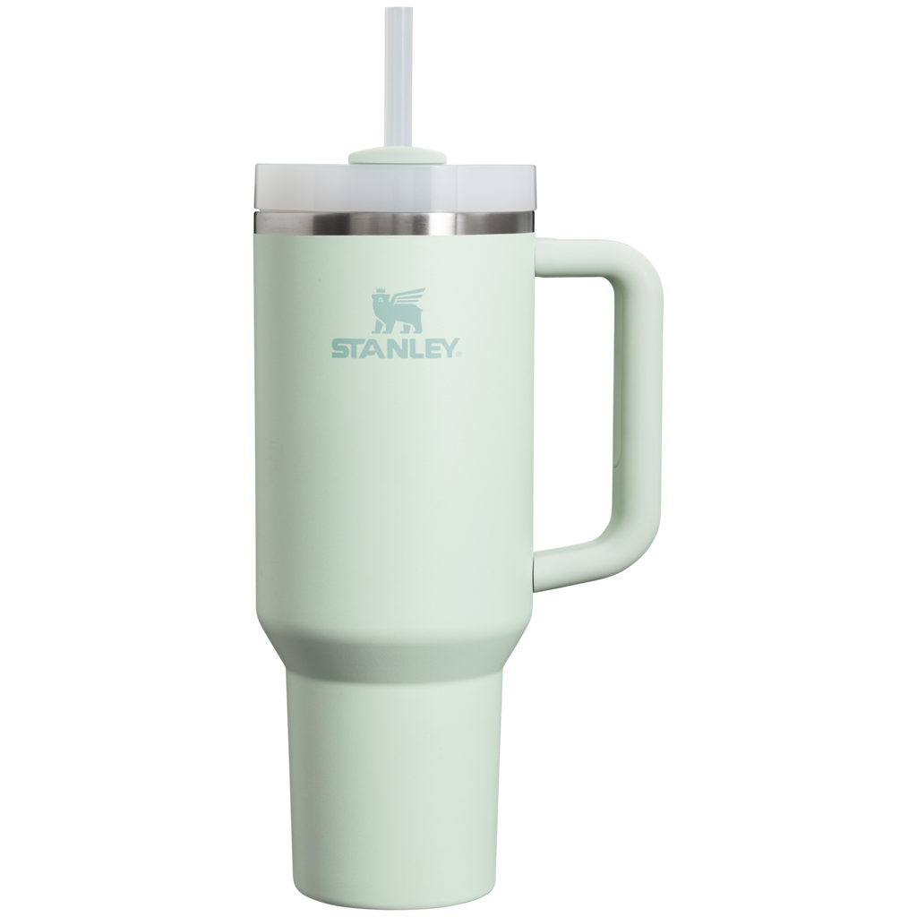 Splash-Resistant FlowState The Quencher H2.0 Flowstate Tumbler  | Stanley Create D332L - 40oz Large Capacity Car-Cup Friendly Quencher Detail