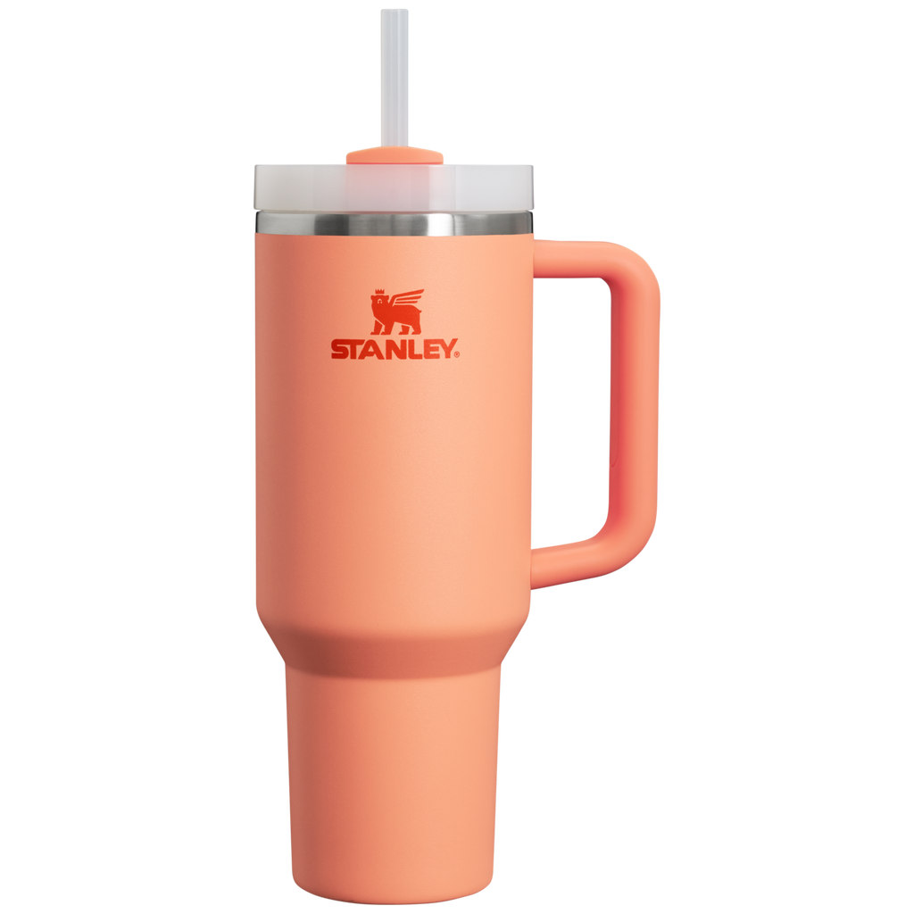 Splash-Resistant FlowState The Quencher H2.0 Flowstate Tumbler  | Stanley Create D332L - 40oz Large Capacity Car-Cup Friendly Quencher Detail