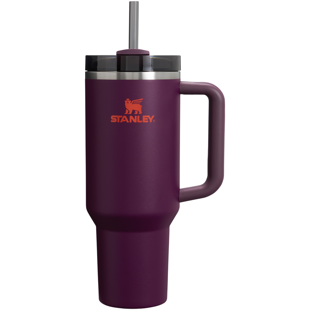 Splash-Resistant FlowState The Quencher H2.0 Flowstate Tumbler  | Stanley Create D332L - 40oz Large Capacity Car-Cup Friendly Quencher Detail