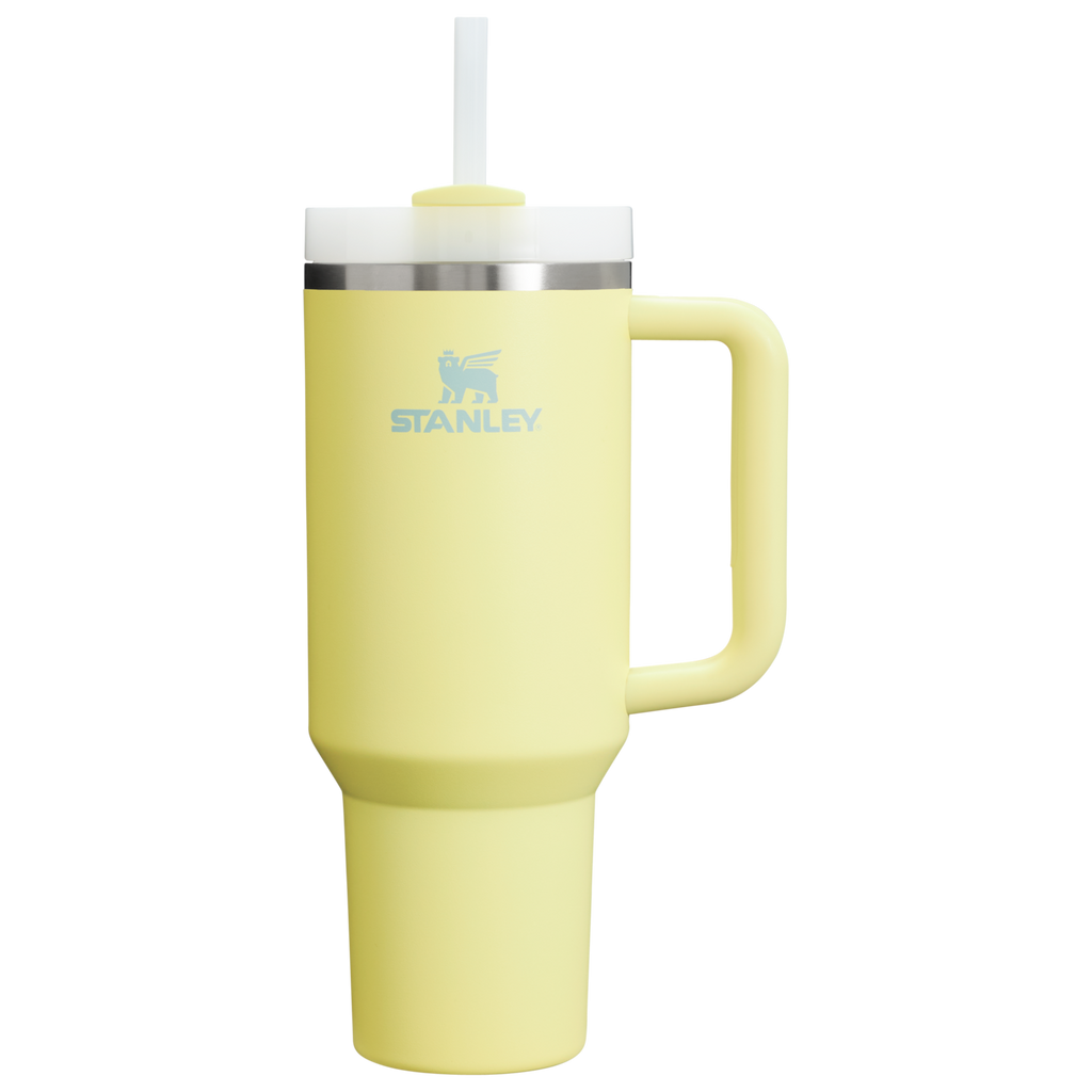 Splash-Resistant FlowState The Quencher H2.0 Flowstate Tumbler  | Stanley Create D332L - 40oz Large Capacity Car-Cup Friendly Quencher Detail